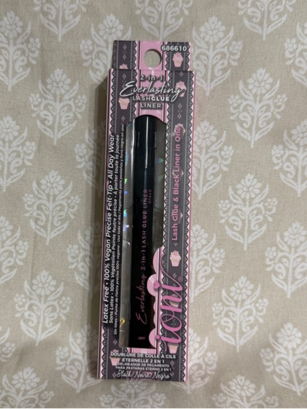 Lashton Everlasting Lash & Liner Duo - Black/Pink Packaging